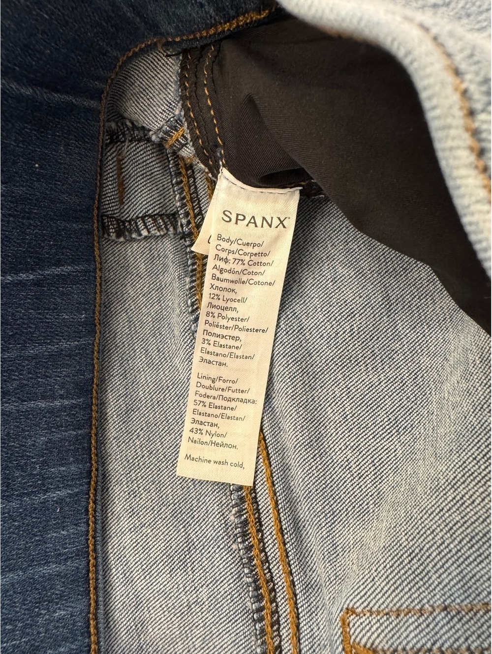 Spanx Medium Wash Jeans - Picture 6 of 6